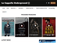 Tablet Screenshot of lacappellaunderground.org